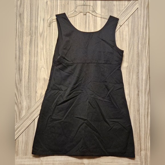 5/$25 Black Button Dress - Picture 2 of 10